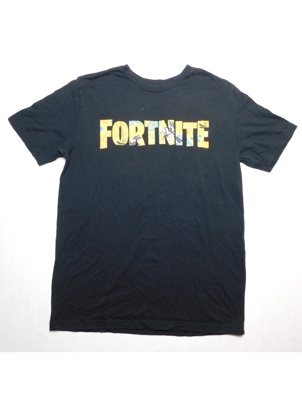 Fortnite Shirt Youth XXL 18 Black Graphic Tee Mad Engine Epic Games Video Game T